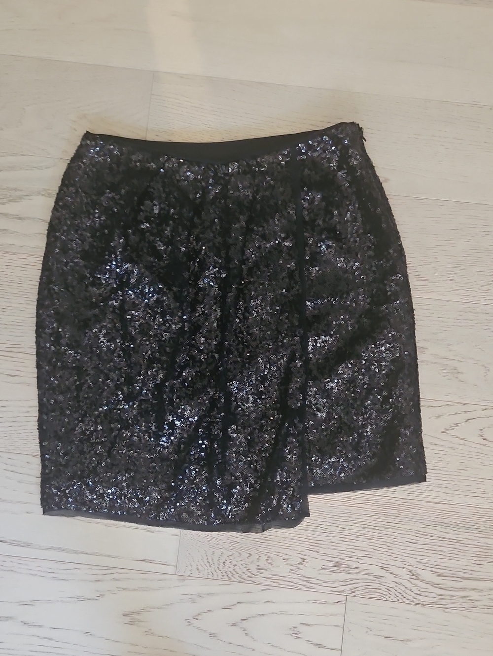 Coast Black Sequin Mini Skirt - Women's Sparkle Party Skirt